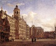 The New Town Hall in Amsterdam after